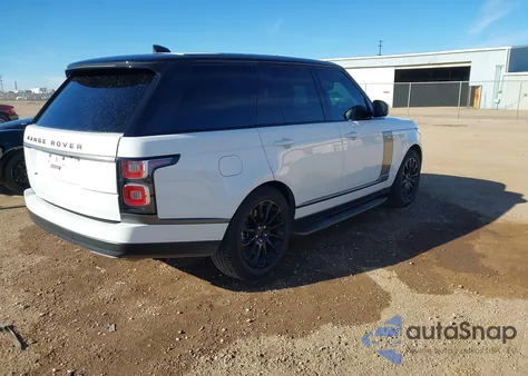 2018 Land Rover Range Rover 3.0L V6 Supercharged Hse z USA, uszkodzony, nr VIN SALGS2SV8JA399791